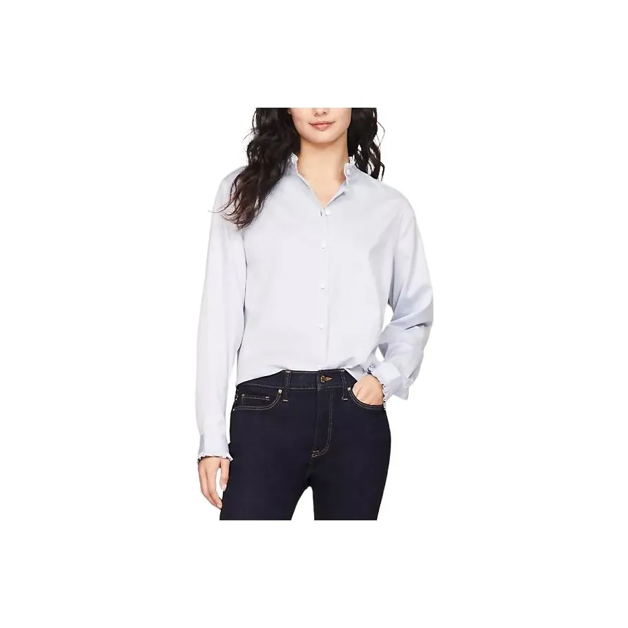 Tommy Hilfiger Рубашка Женская Светло-Синяя
