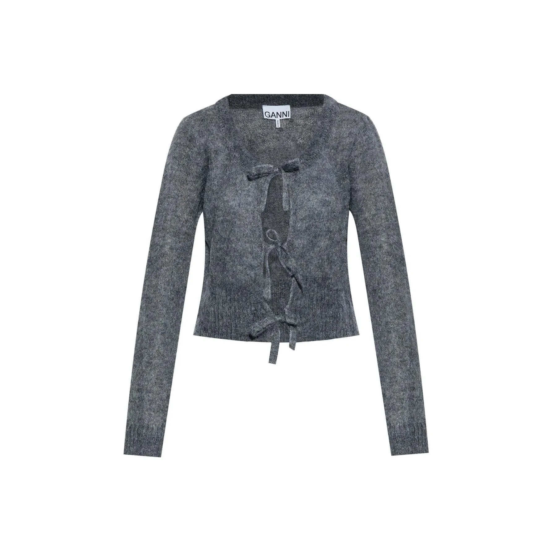 GANNI Серый Женский Трикотаж