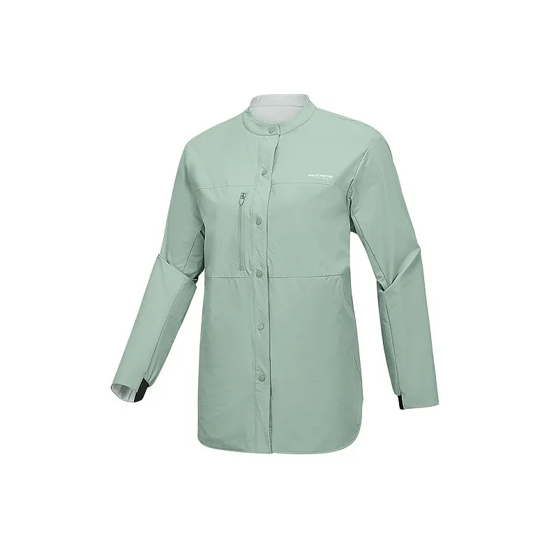 Skechers Куртка Женская Айсберг Зеленый