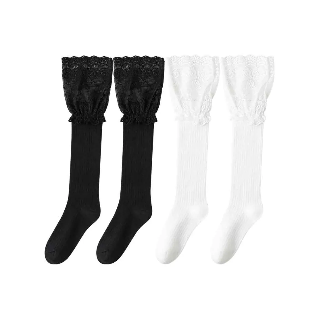 MIIOW Носки для бедра High женские 2 упаковки