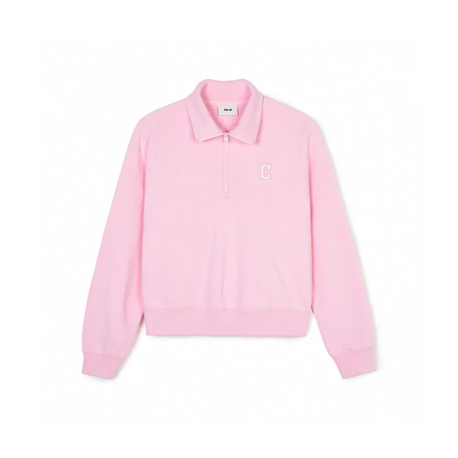 MLB SS24 Cleveland Guardians Sweatshirt Women's Pink