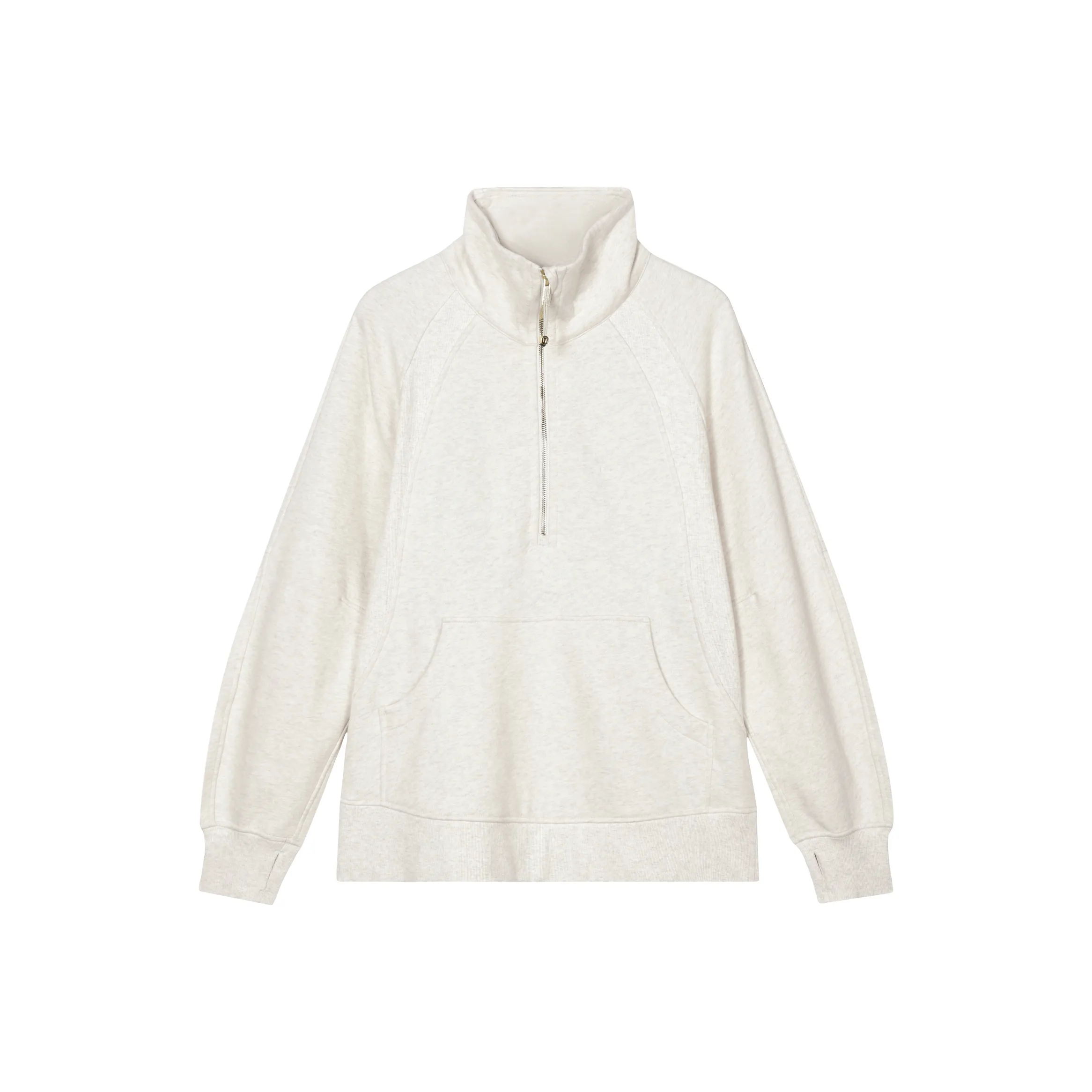 Lululemon Scuba Series Scuba Oversized Sweatshirt Women's Light Gray