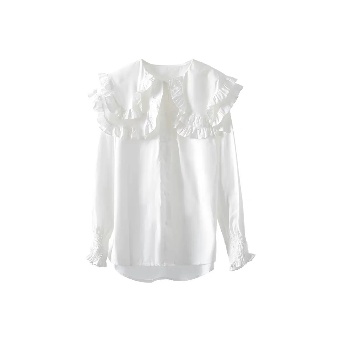 MADALLO Long Sleeved Shirt Women's White