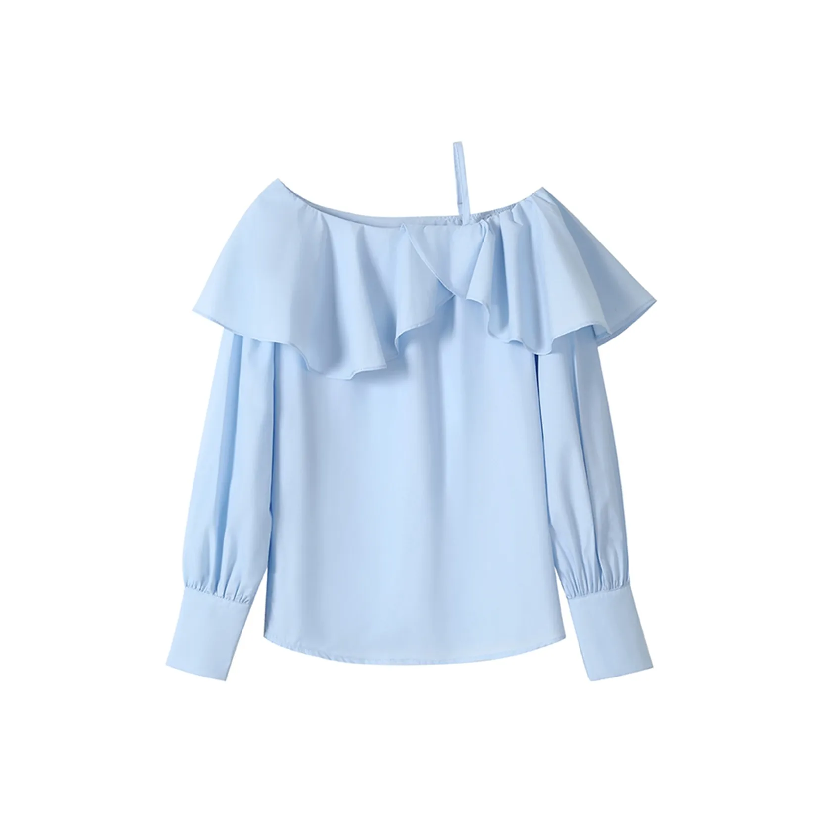 PAIN OR PLEASURE Shirt Women's Light Pink Blue