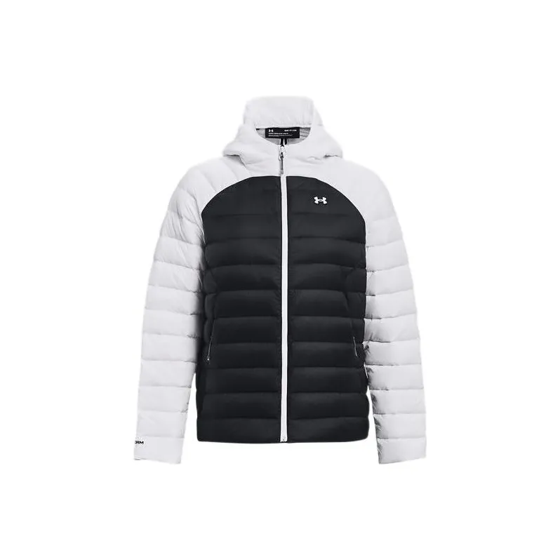 Under Armour Пуховик Женские Черный Белый