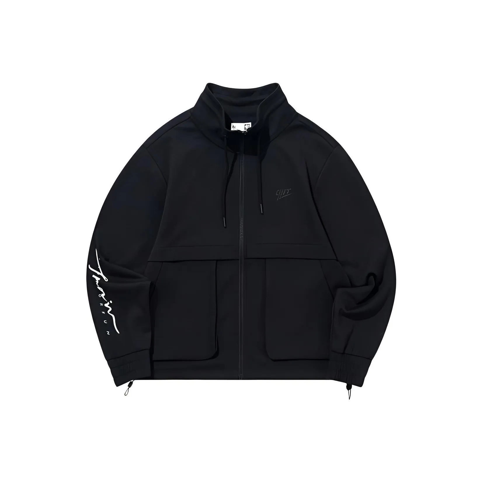 QIAODAN Куртки Пальто Женские Черный