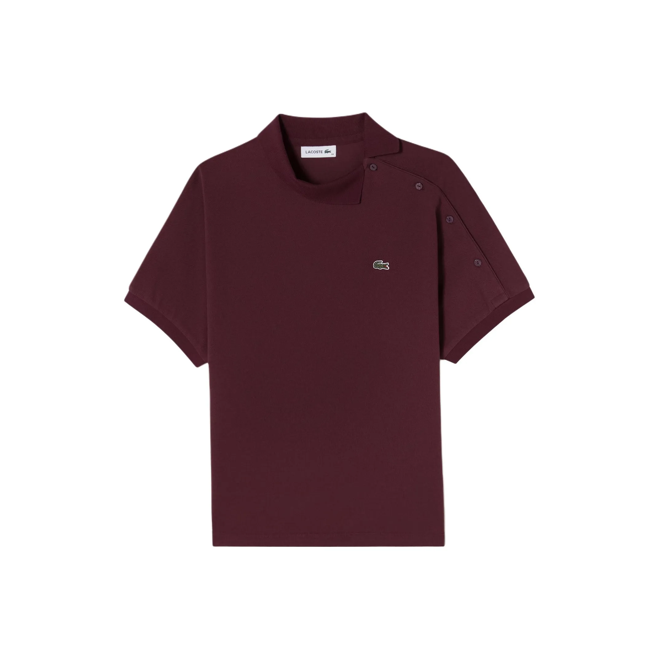 LACOSTE Polo Shirt Women's Burgundy