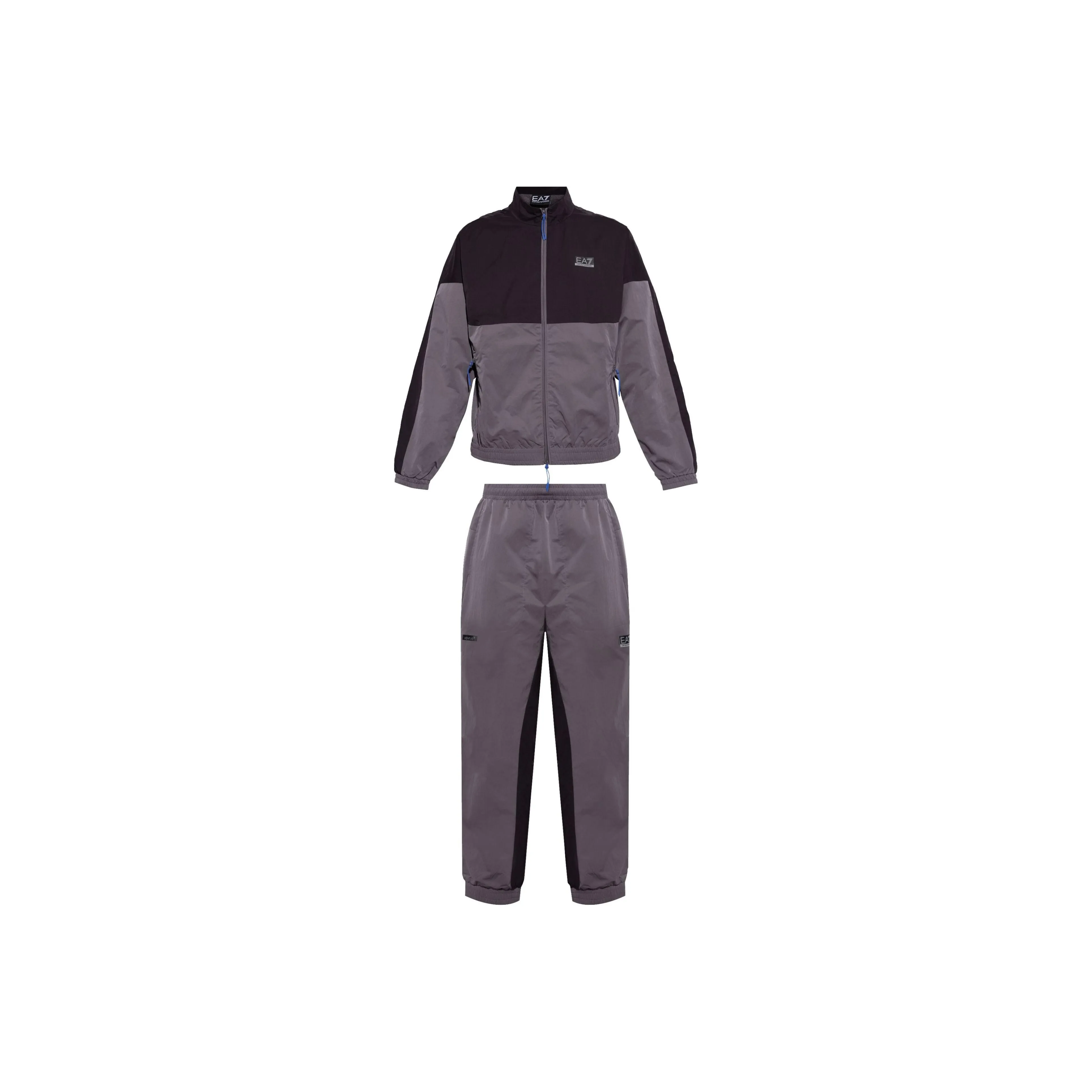 EMPORIO ARMANI Logo Printed Zipped Track Suit