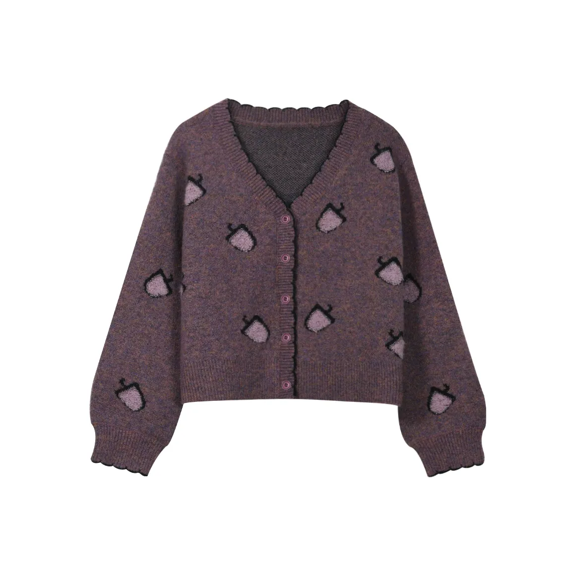 MISHOW Knitwear Women's Purple