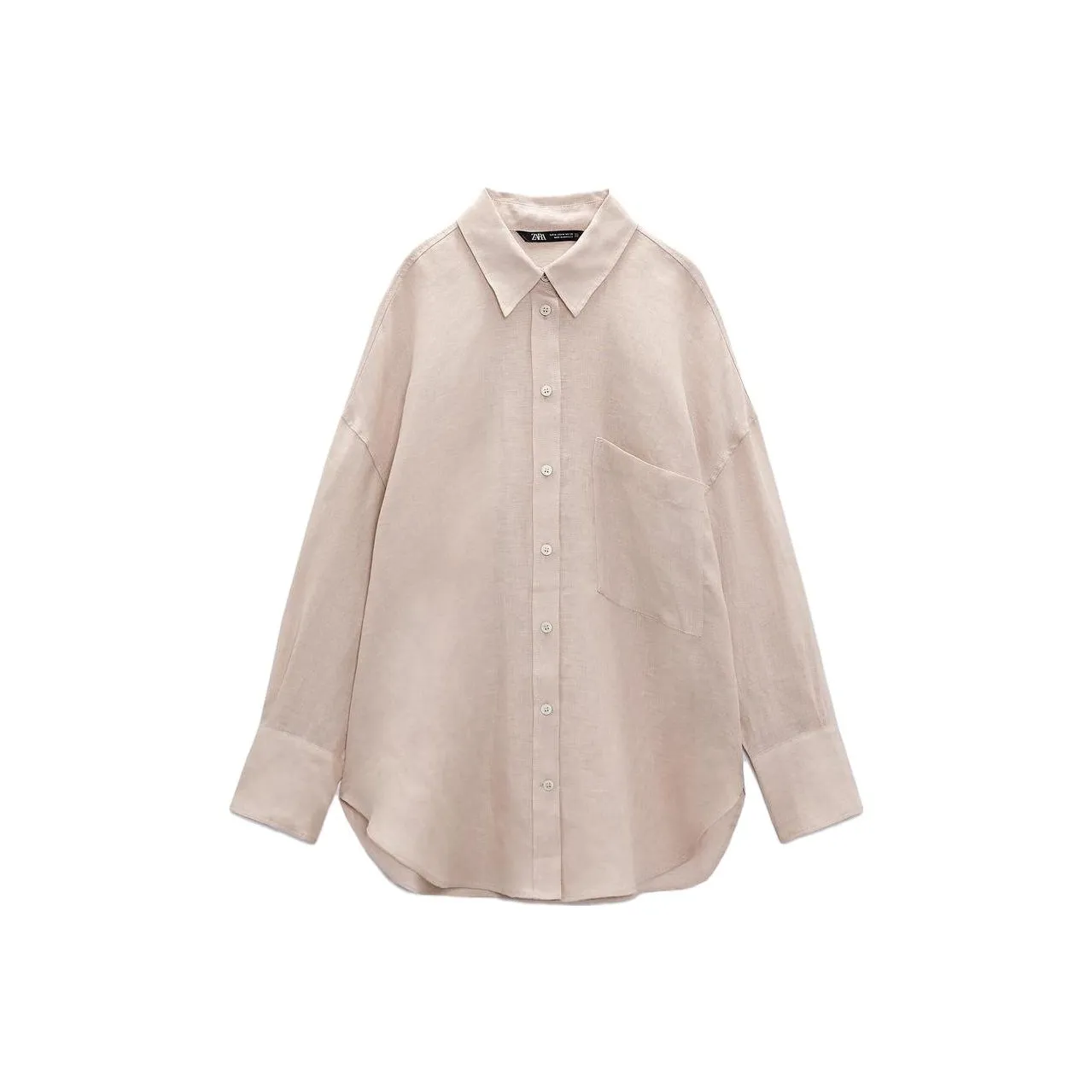 ZARA Shirts Women's Light Pink