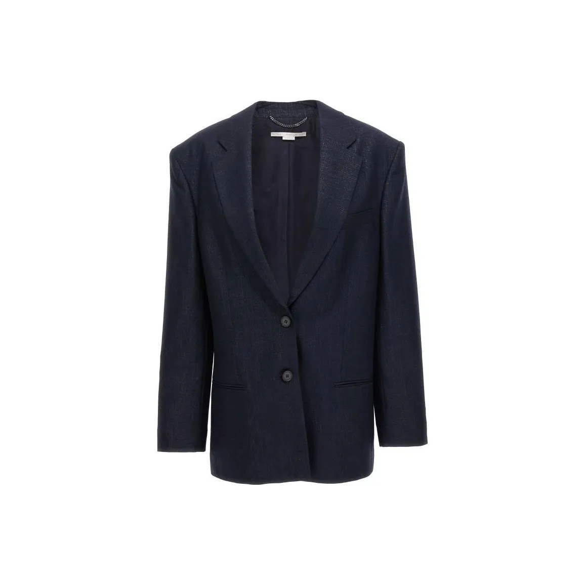 Stella McCartney Lurex detailing Single breasted Blazer