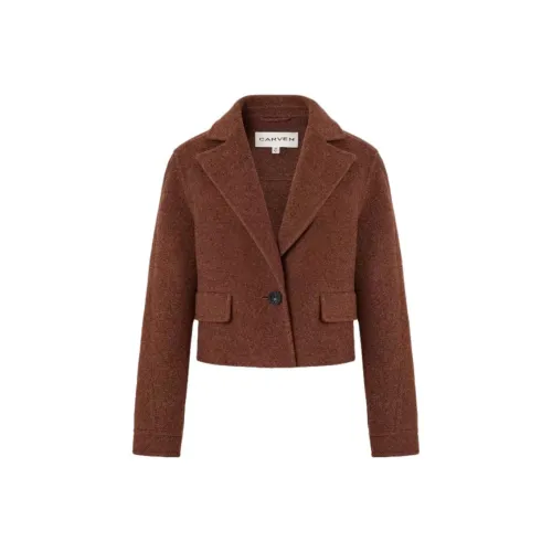 Carven Кофе Женские Куртки