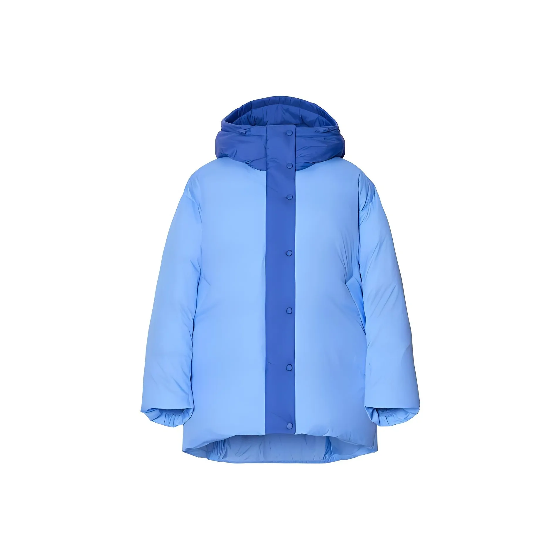 UNIQLO Down Jacket Women's Aqua Blue
