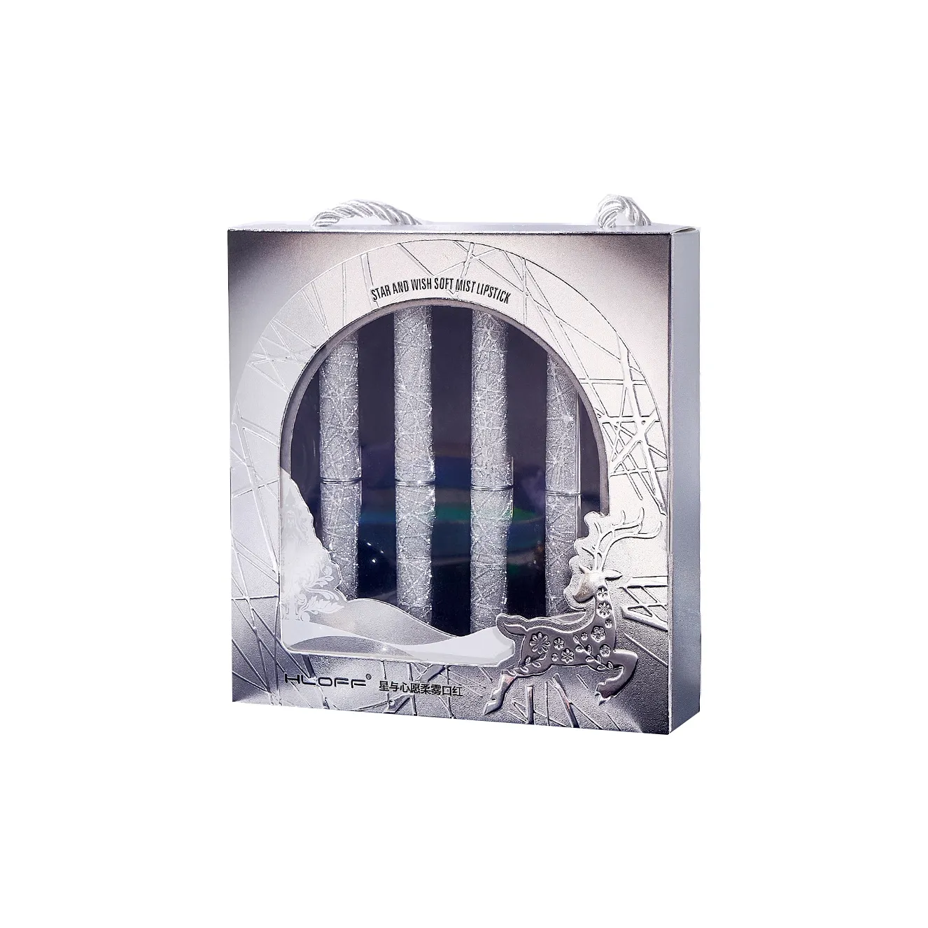 HLOFF Звезда And Wish Мини Тубы Помады Мягкий Матовый Легко Смесь Естественный Тон Кожи Водонепроницаемый Макияж