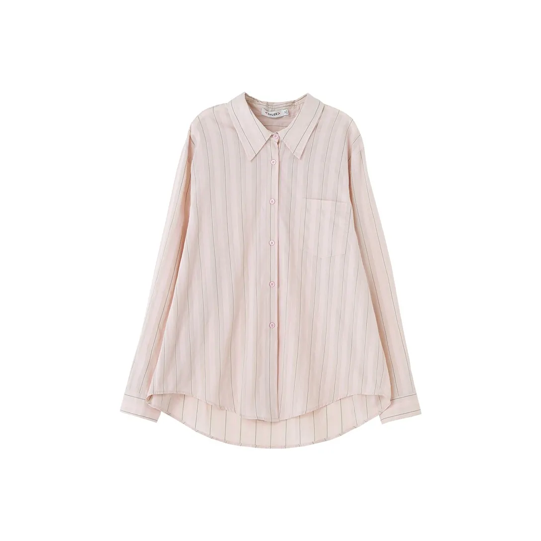 SOON FLOWER Розовые Женские Рубашки