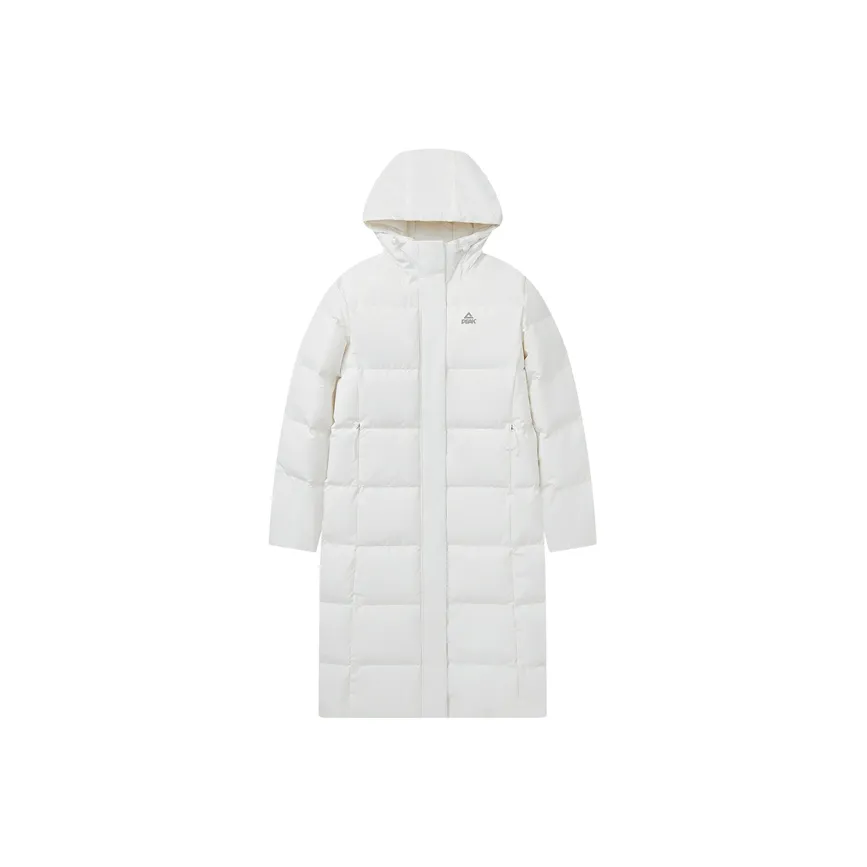 PEAK Пуховик Женский Natural Белый