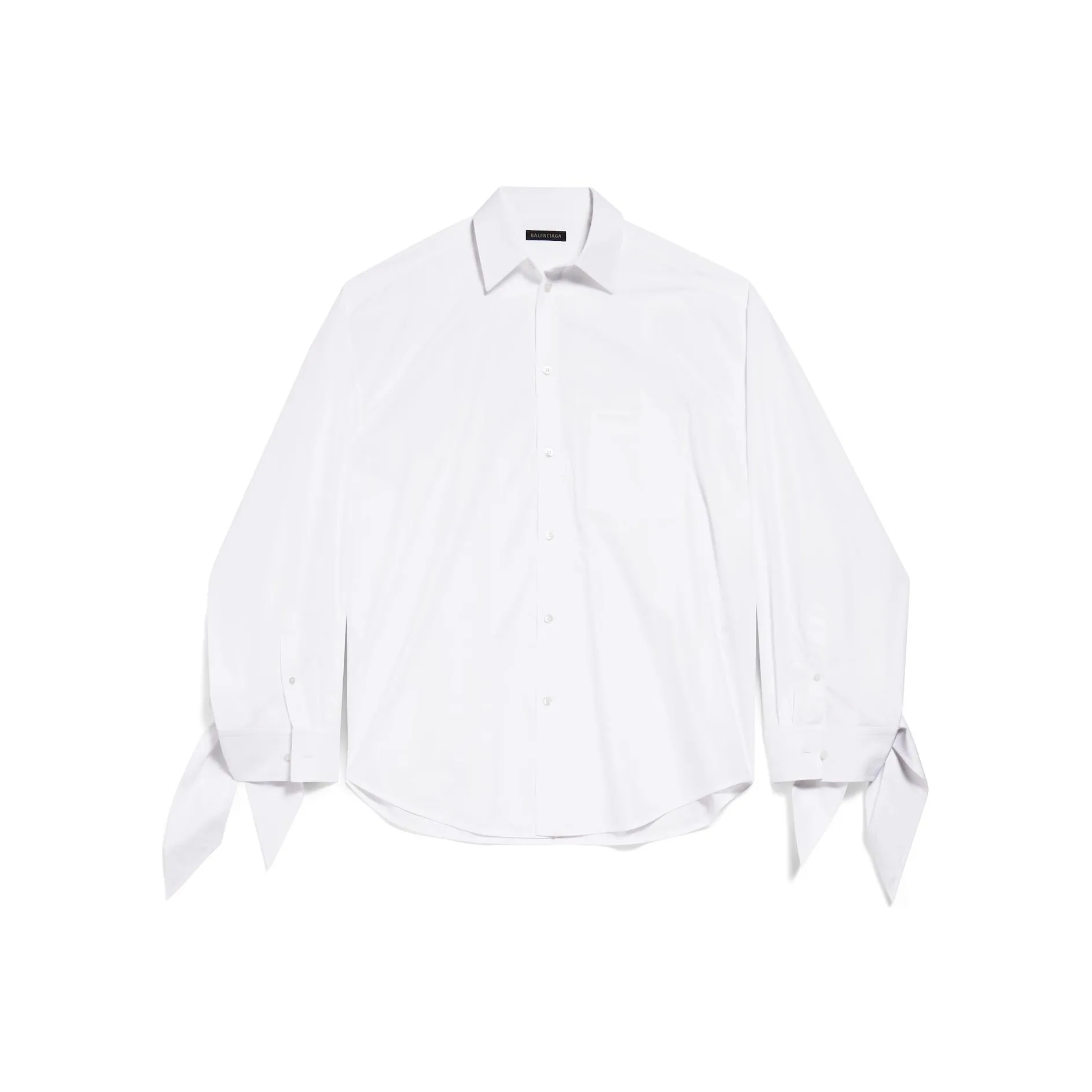 Balenciaga Knotted Cuff Blouse