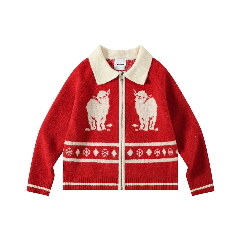 Umoumo Темно-красный Женский Трикотаж