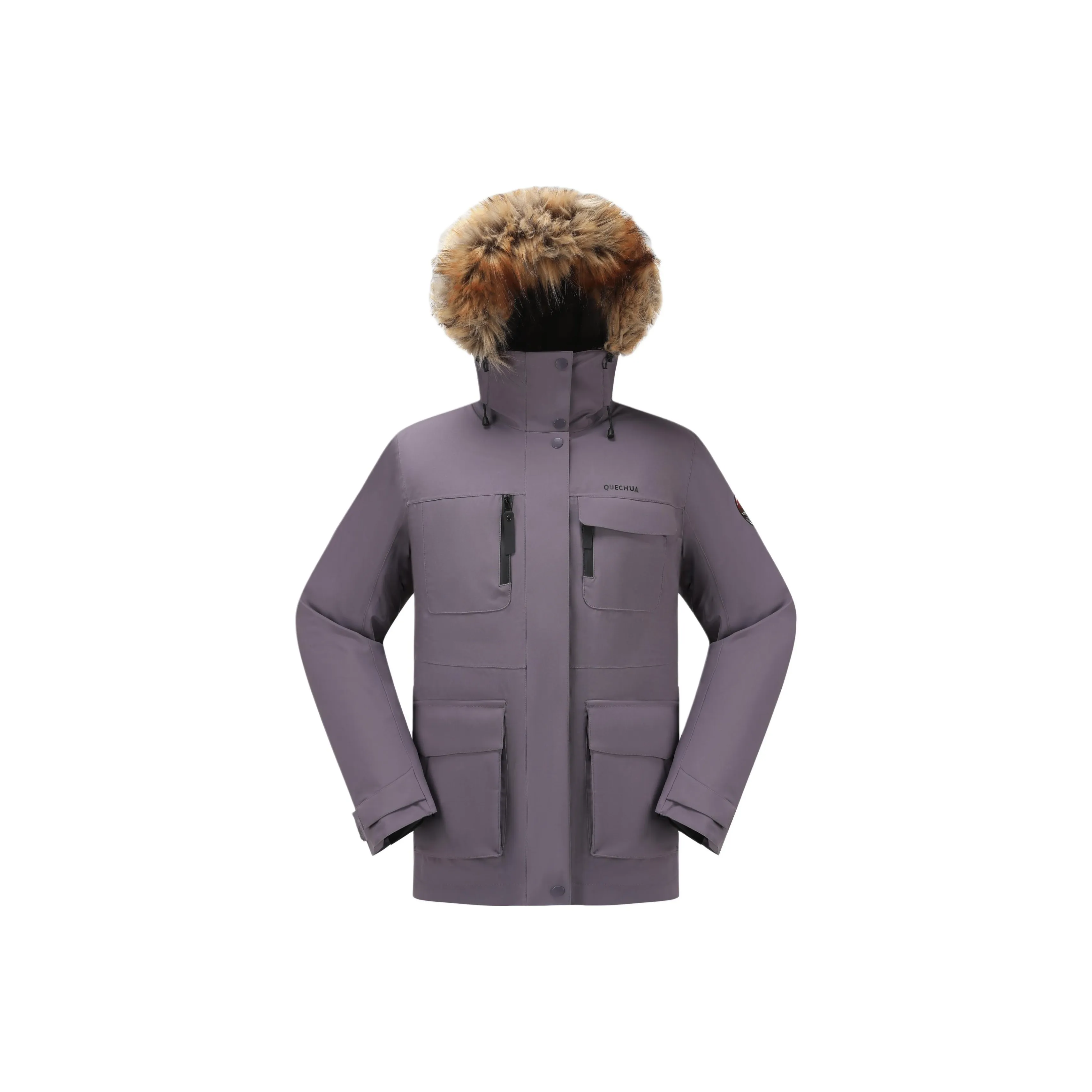 DECATHLON SH900 QUECHUA Пуховик Женский Светло-фиолетовый