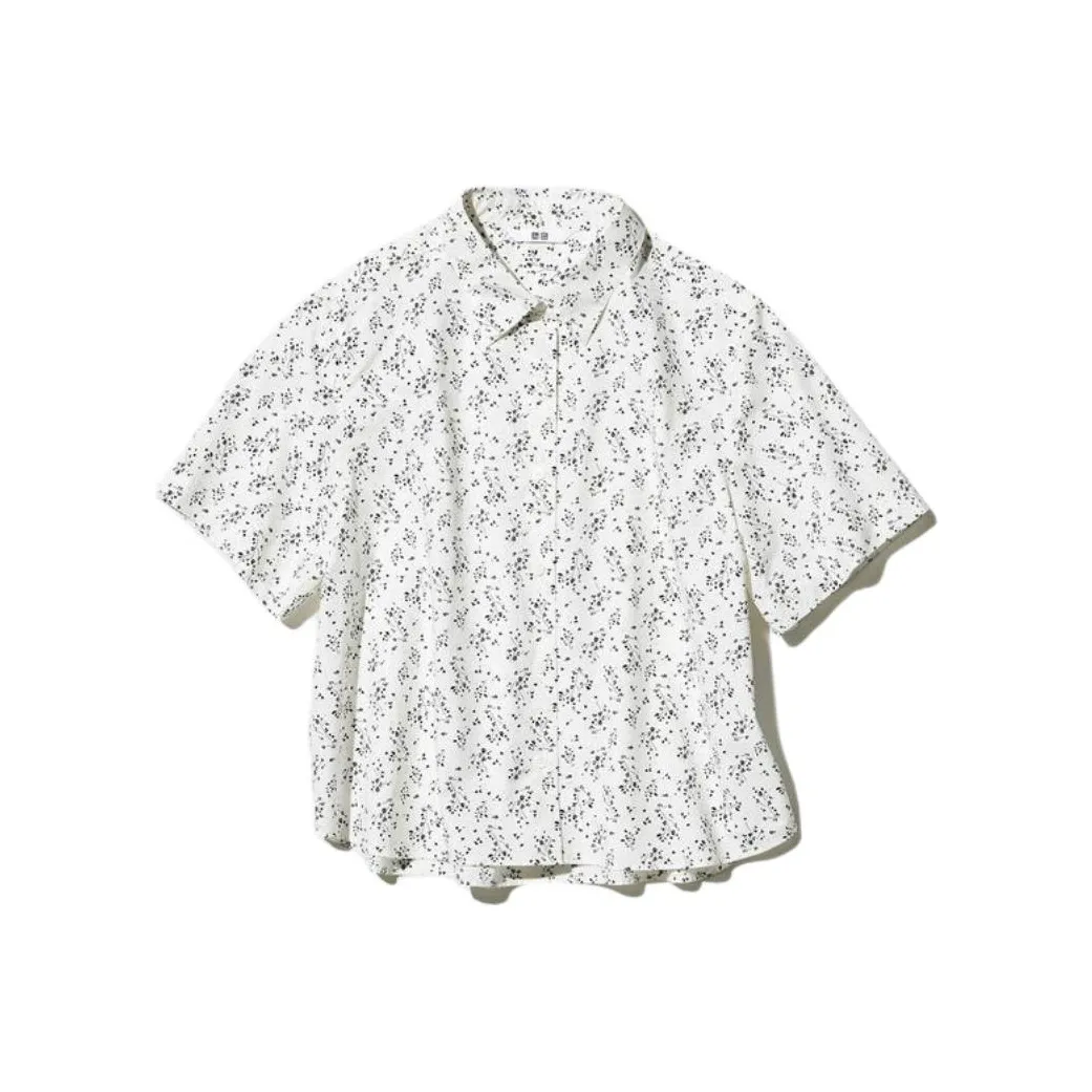 UNIQLO Сливочный Женские Рубашки