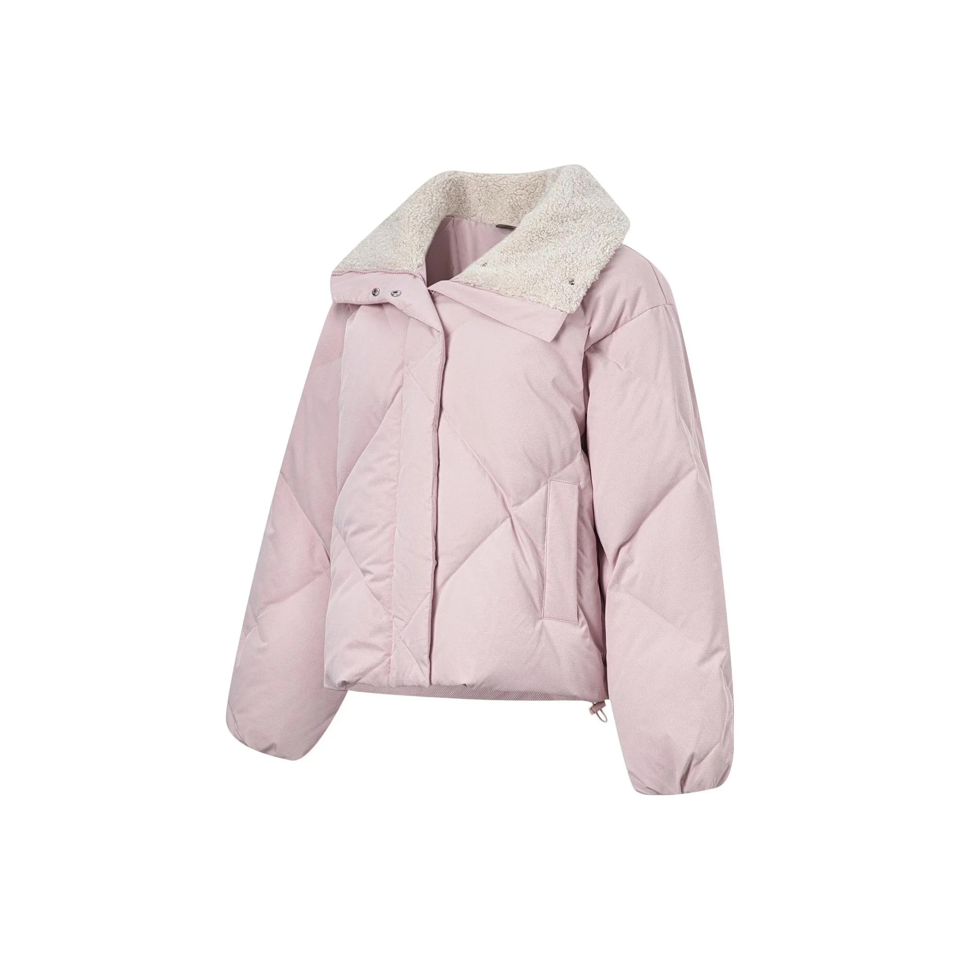 LiNing Sports Life Collection Down Jacket Women's Light Crimson Pink