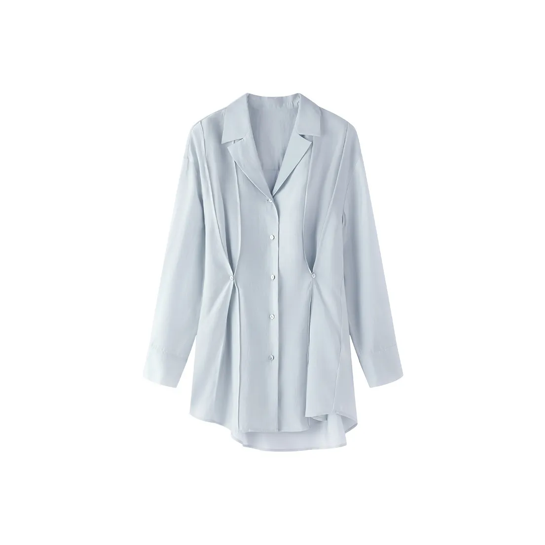 THE SEA LIFE Рубашка Женская Небесно-голубая