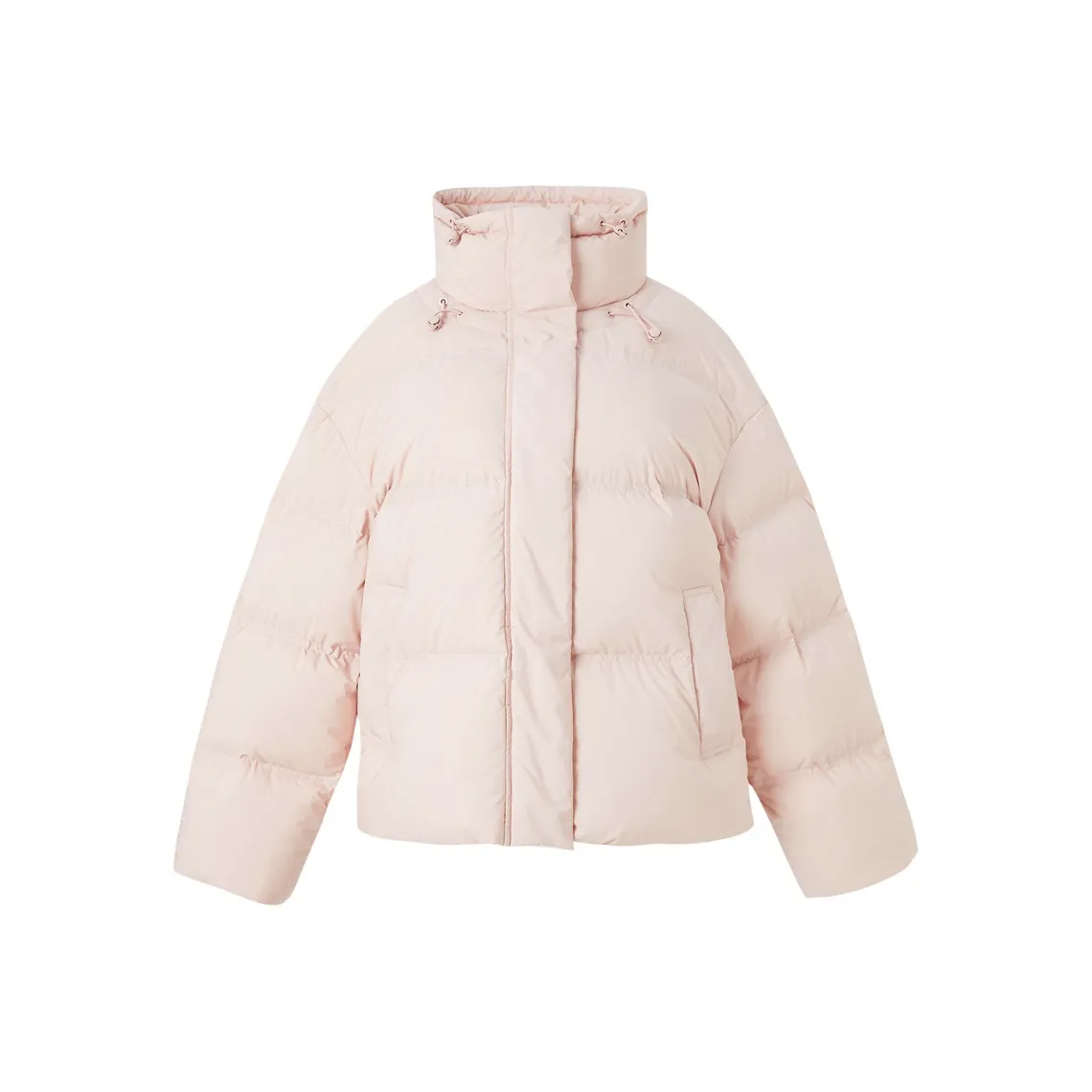 3COLOUR Пуховик Женский Светло-Розовый