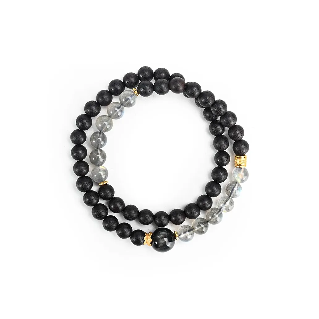 Magic Circle Agarrattan Wooden Bracelets Unisex