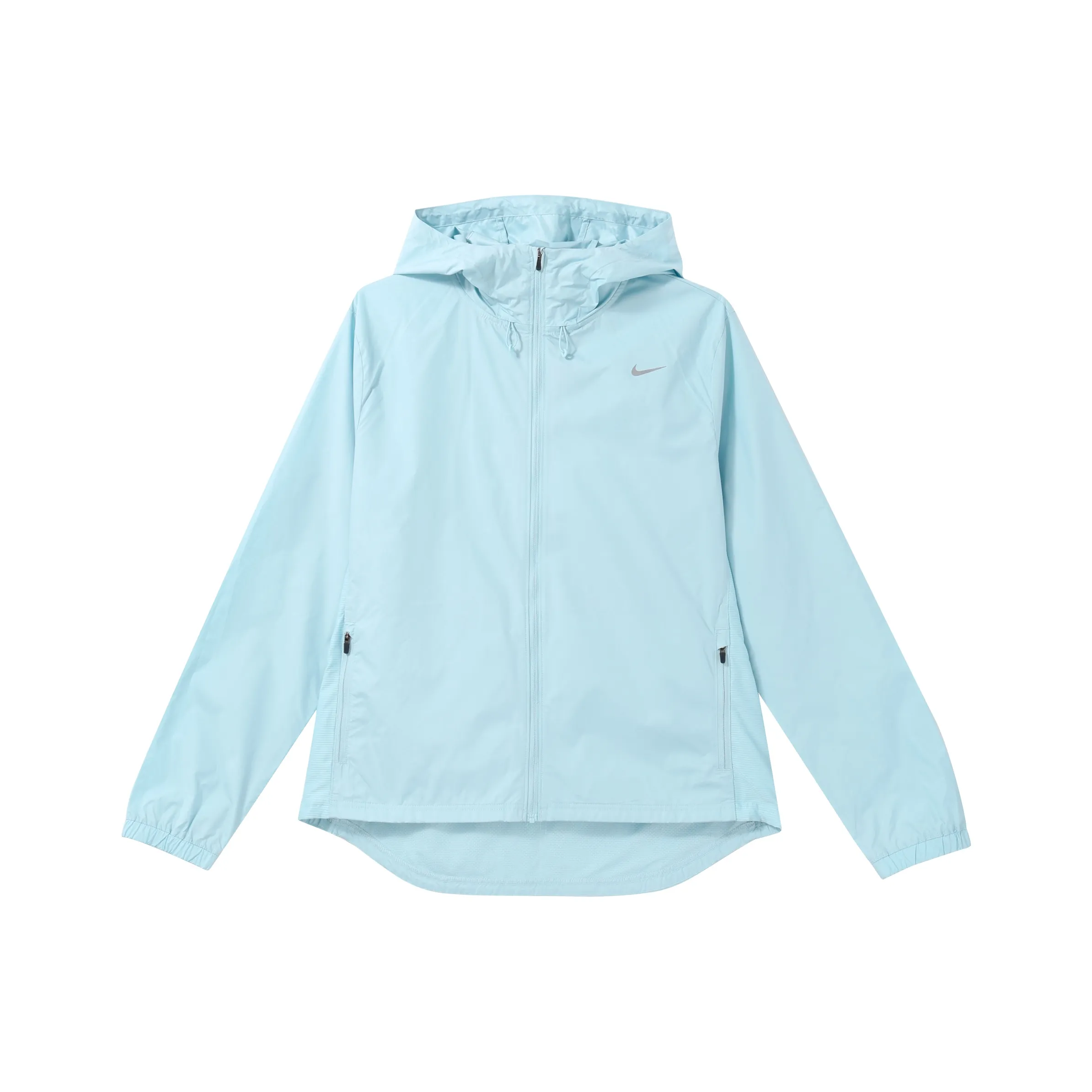 Nike Essential Women's Sports Training Windproof Woven Hooded Jacket Blue