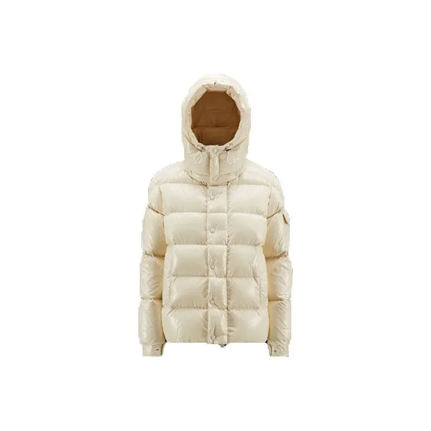 Moncler Maya 70th Anniversary Special Edition Short Down Jacket Snowflake White