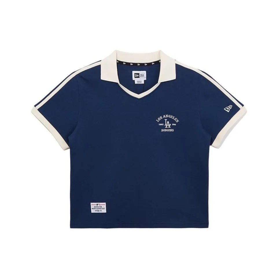 NEW ERA Los Angeles Dodgers Темно-синий Женское Поло