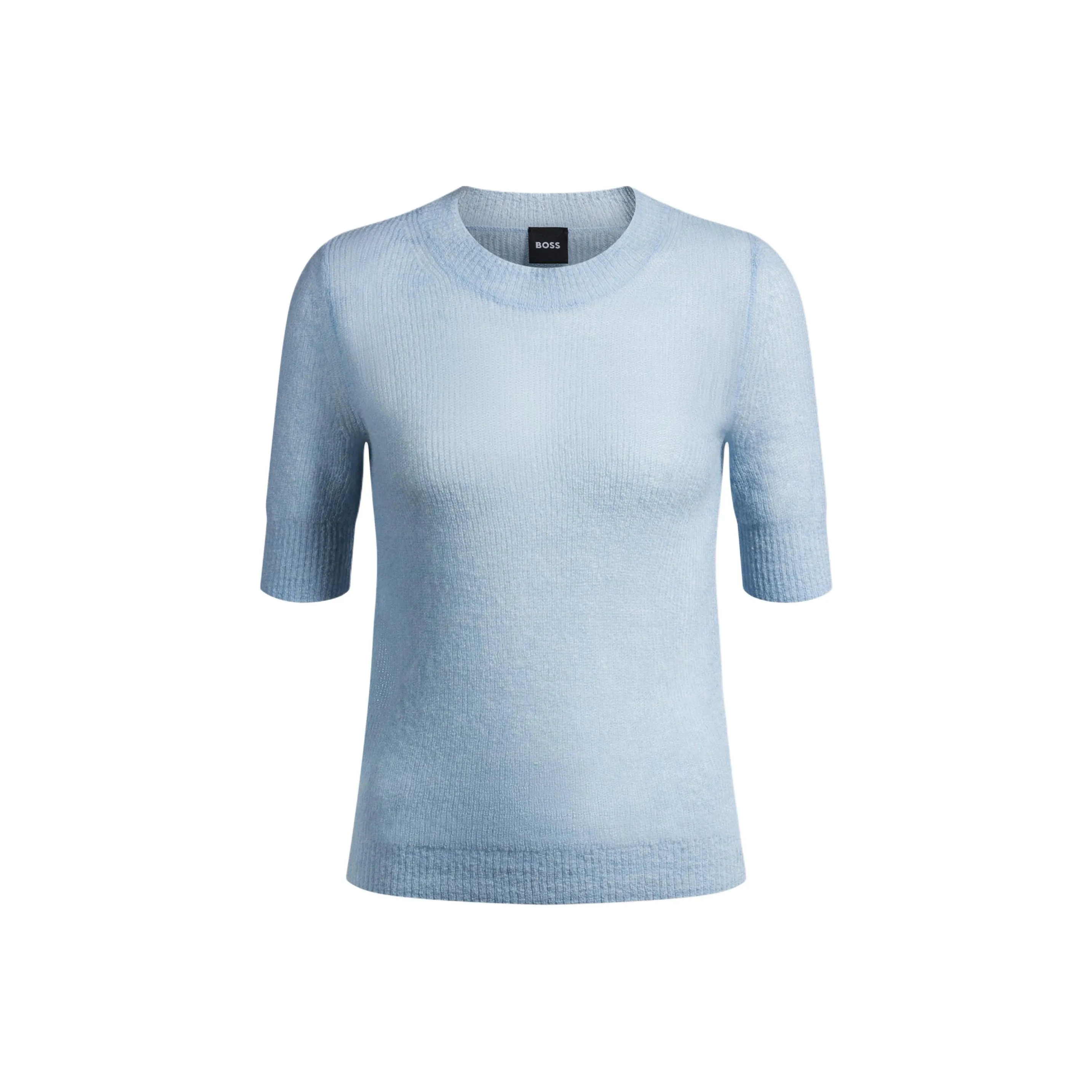 Hugo Boss Трикотаж Женский Светло-Синий