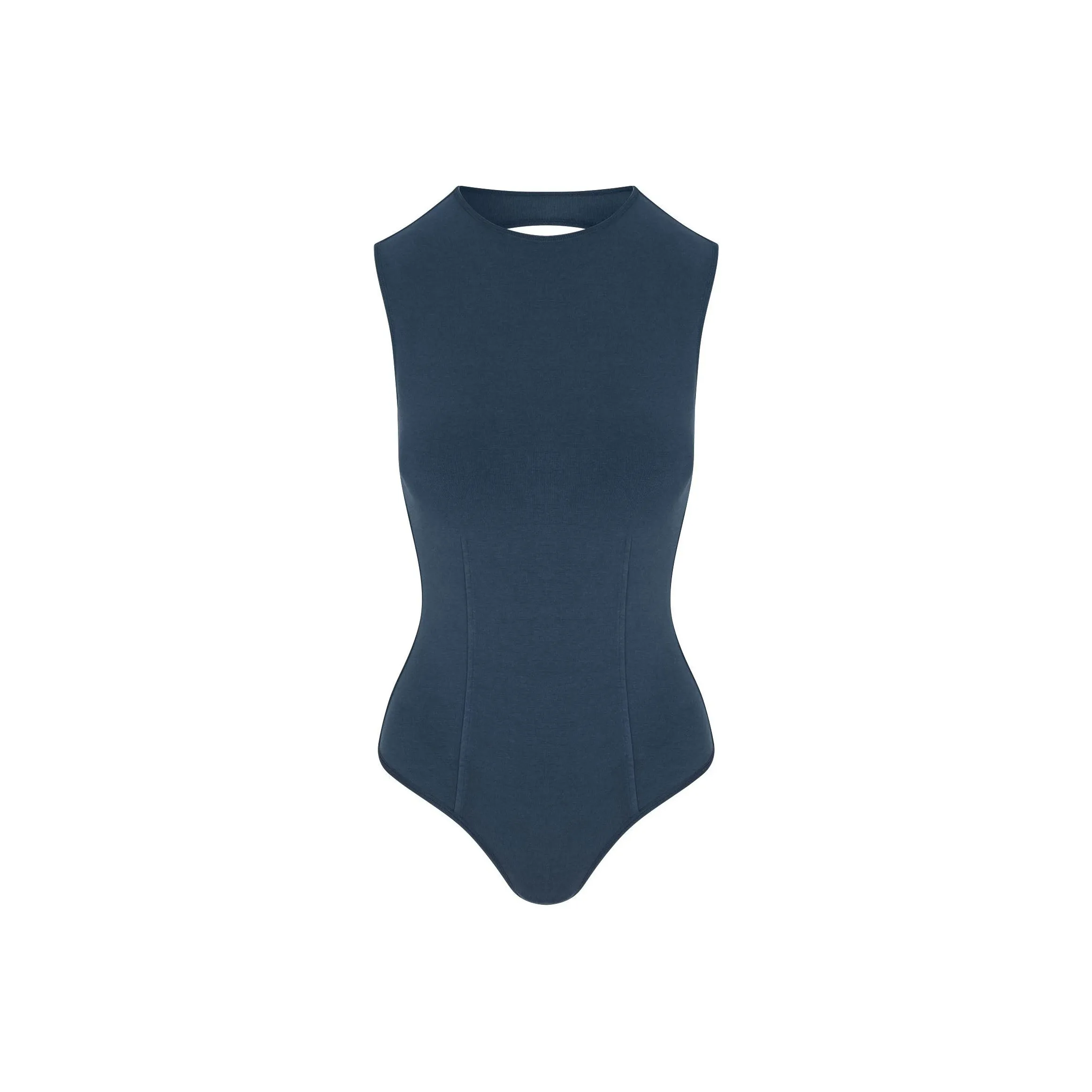 SKIMS SS25 На открытом воздухе Открыто Спина Комбинезон Женские Индиго Индиго