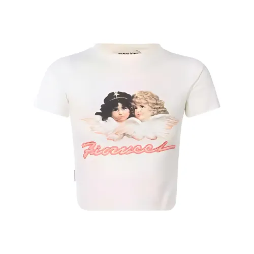 Fiorucci Крем Женские Футболки