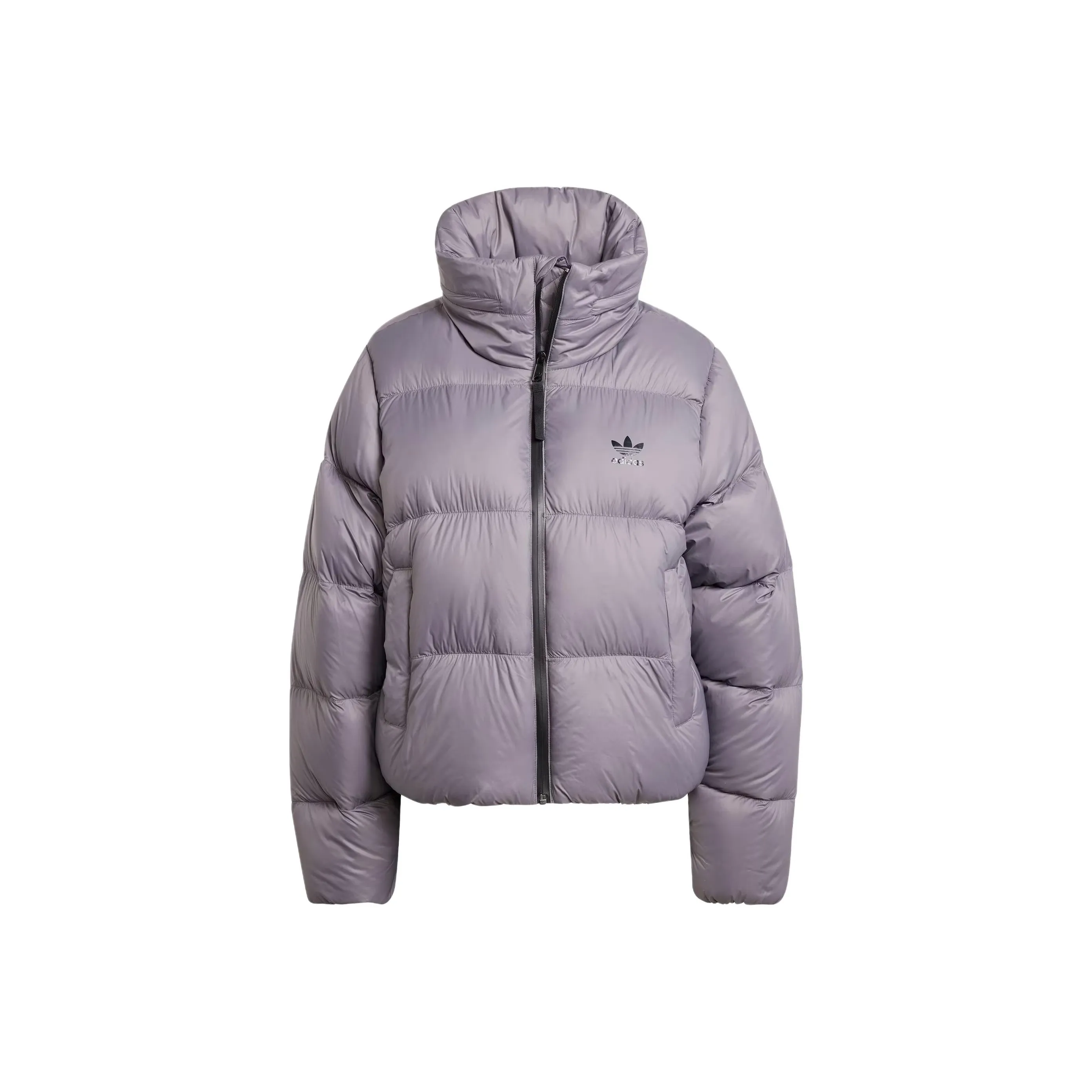 Adidas Originals Regen FW24 CROP Down Jacket Women's Shadow Trace Gray