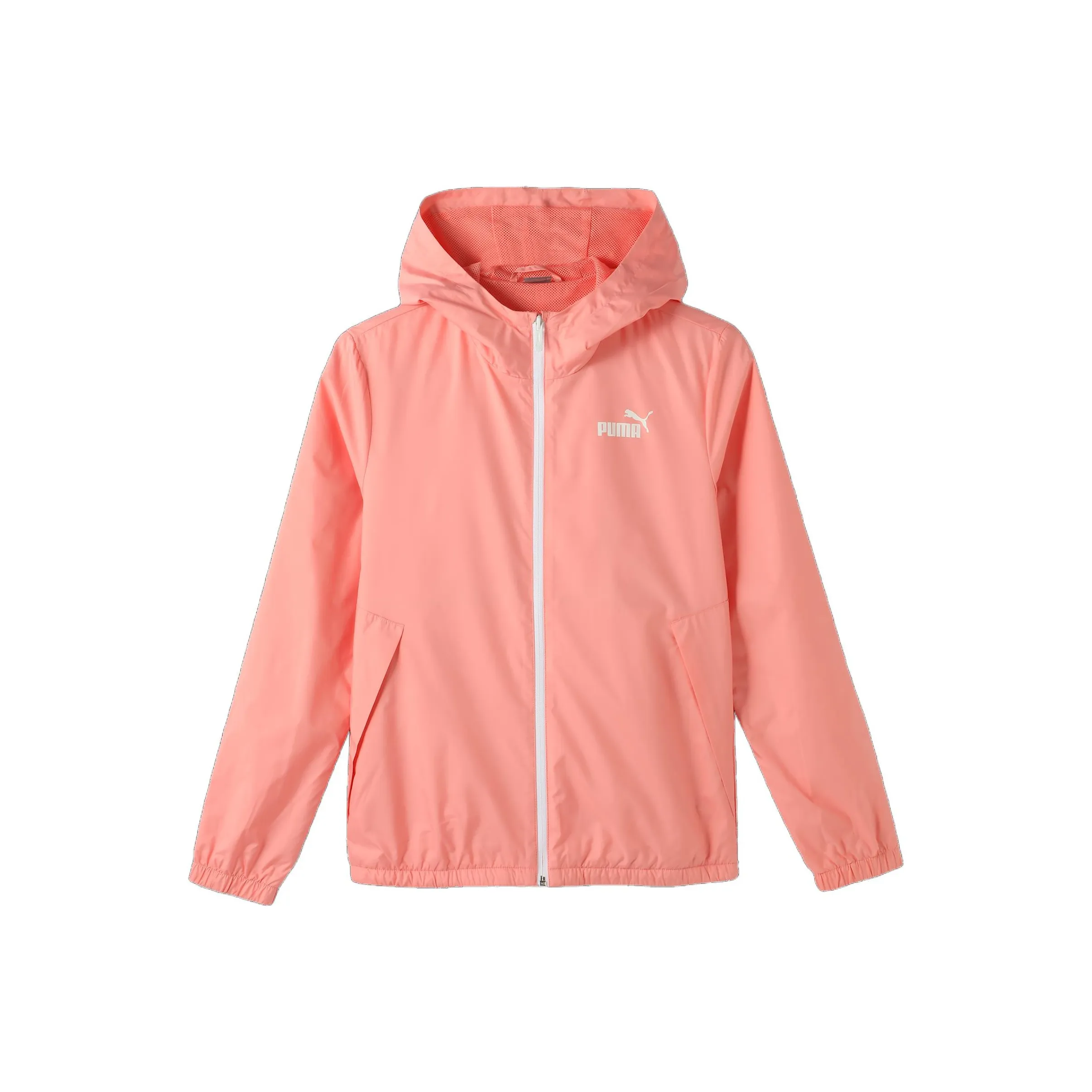 PUMA ESSWINDBREAKER Jacket Women's Peach Pink