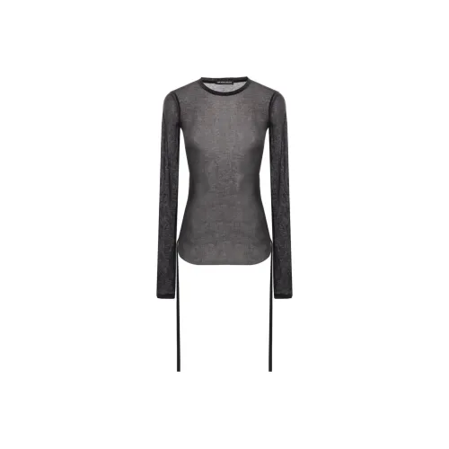 Ann Demeulemeester Черные Женские Рубашки T