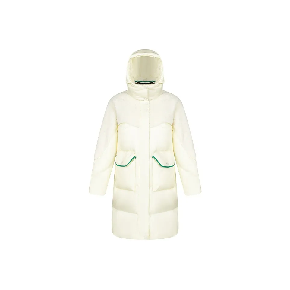 ERAL Hooded Thickened Mid-Length Down Jacket Women's