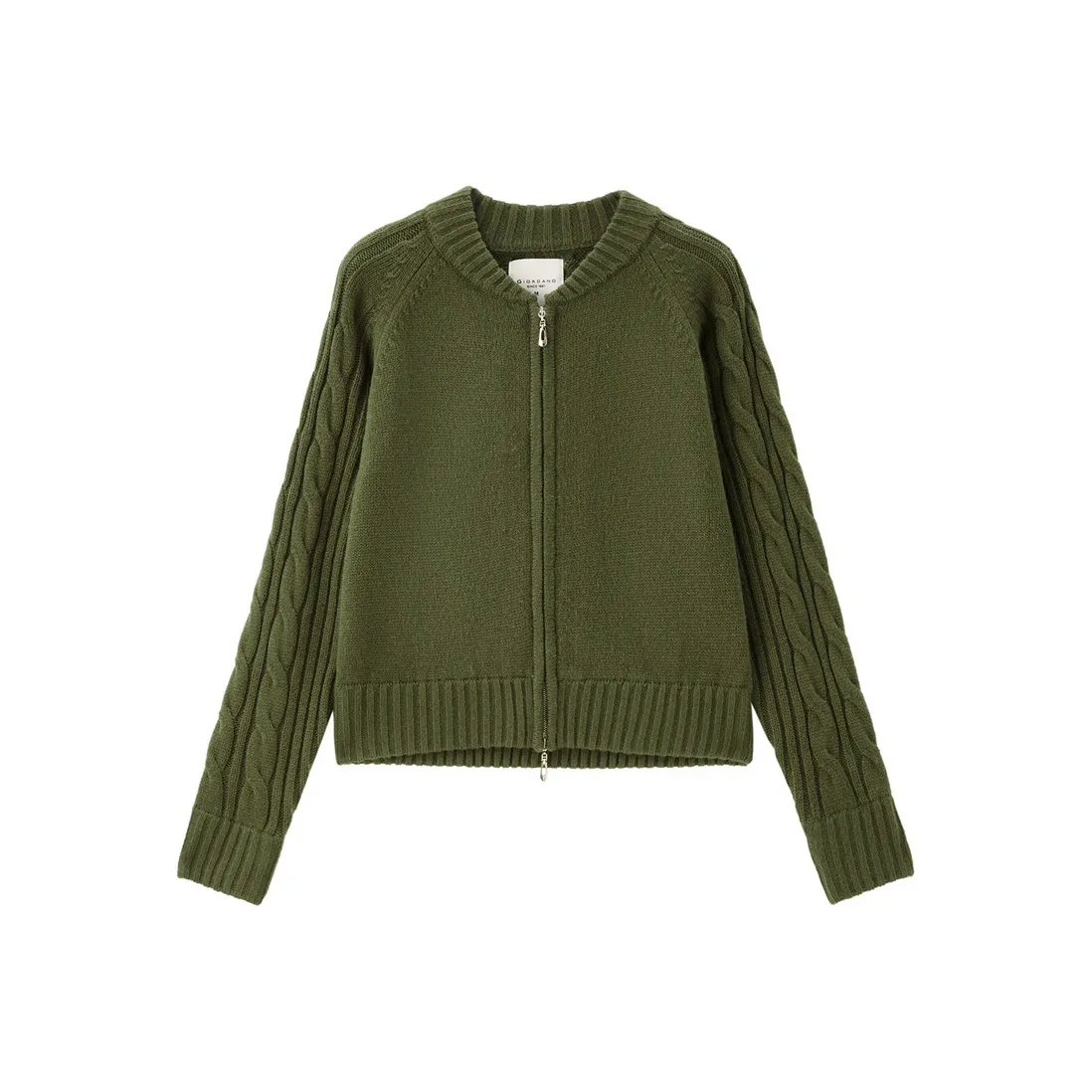 UNIQLO Knitwear Women's Oil Painting Green