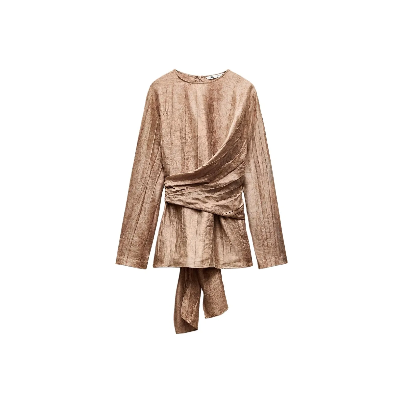 ZARA Светло-розовые Женские Рубашки