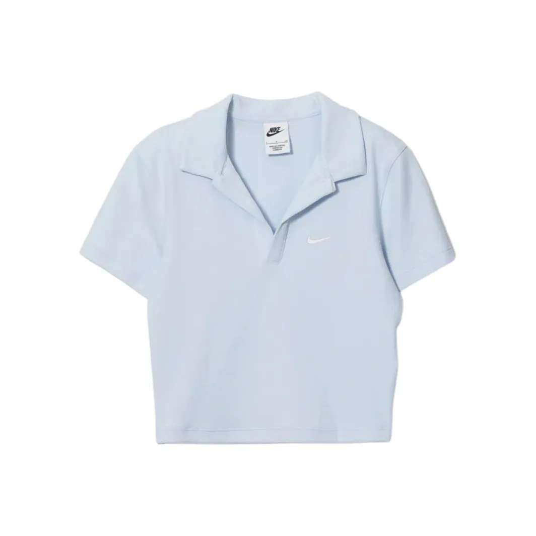 Nike Sportswear Поло Женское Синее