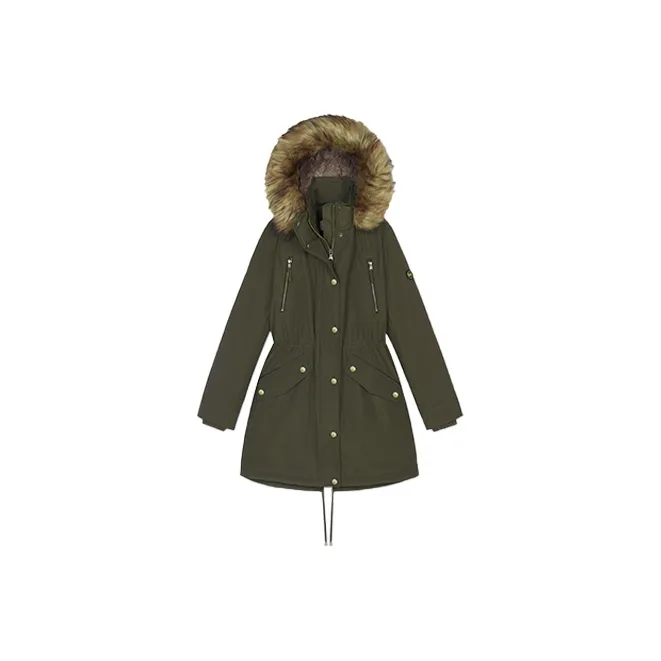MICHAEL KORS FW22 Down Jacket Women's Olive Green