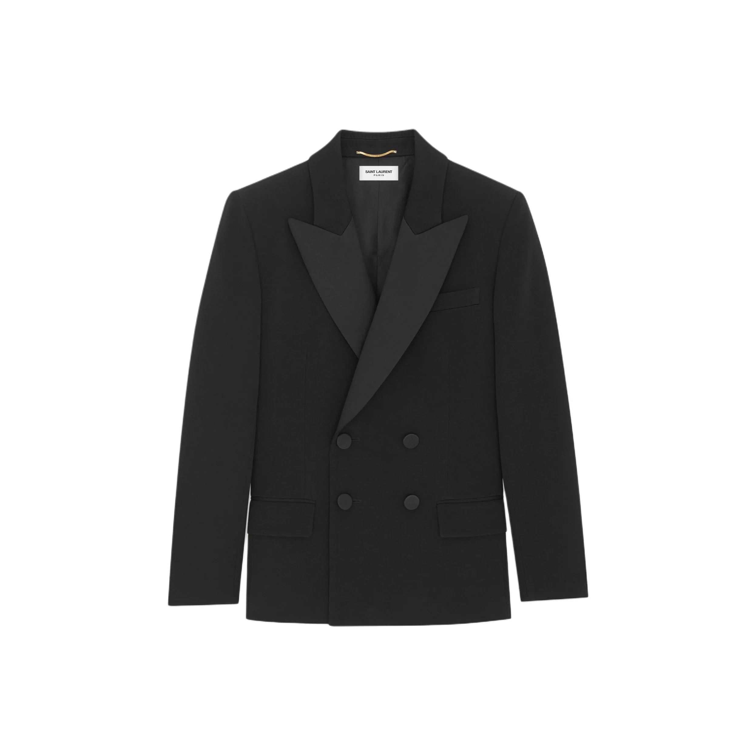 SAINT LAURENT Tuxedo Double-Breasted Jacket