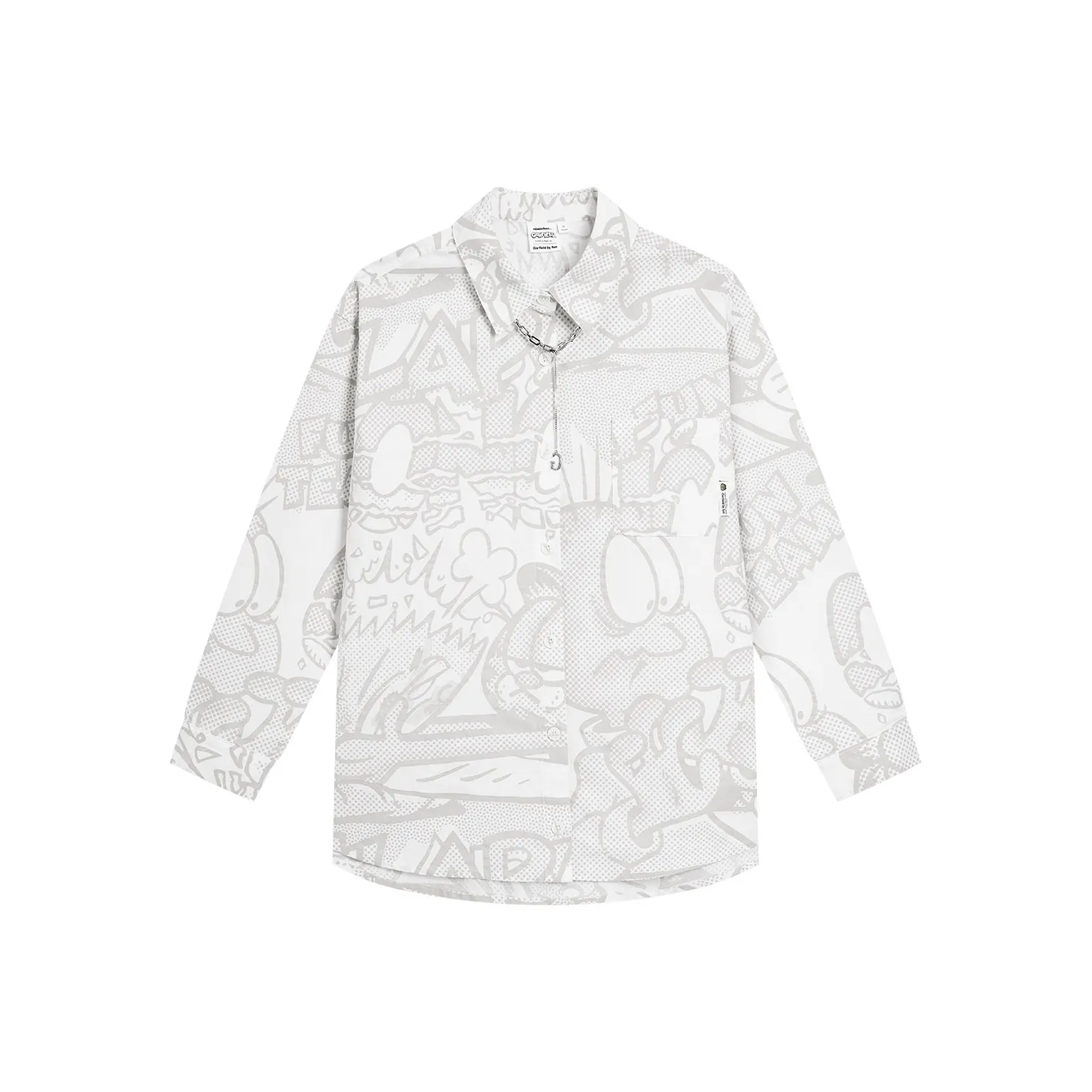 FUN x Garfield Рубашка Женская Белая