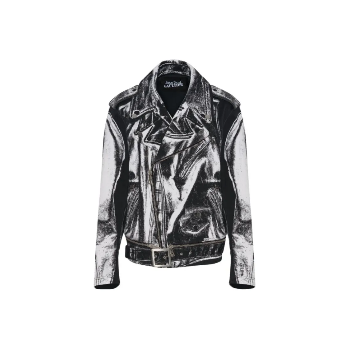 video nike sportswear dirk nowitzki air force Trompe L'Oeil Perfecto Jacket 'Black/White'