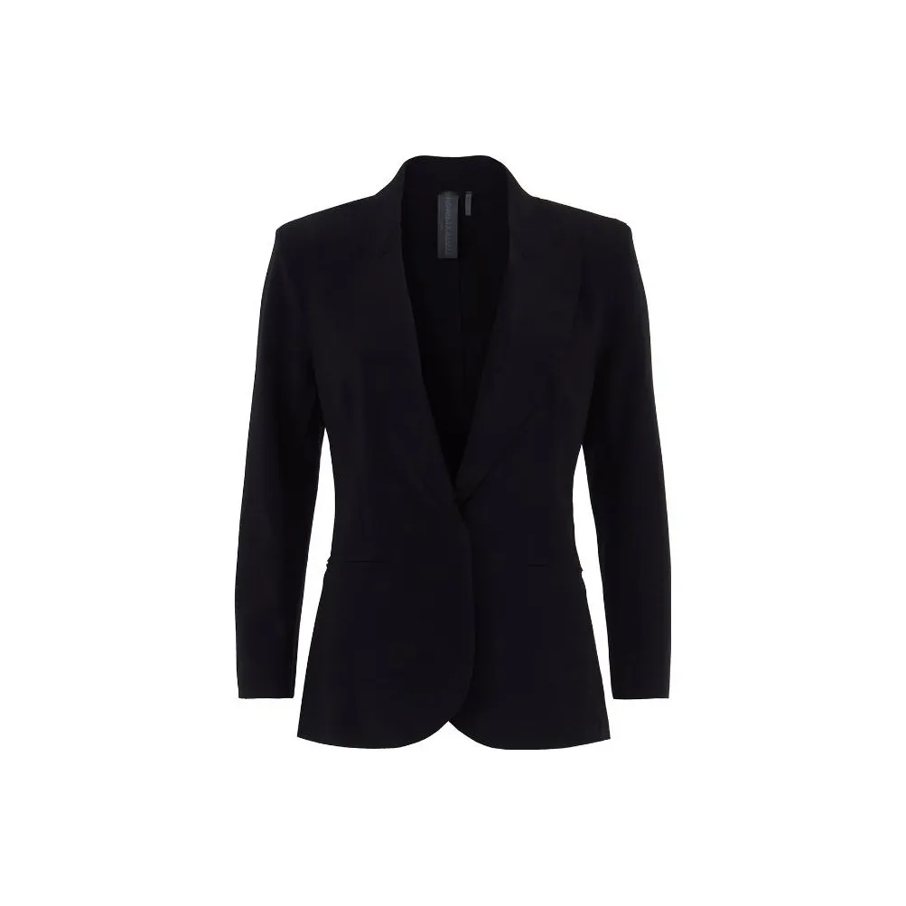 NORMA KAMALI Buttoned Blazer