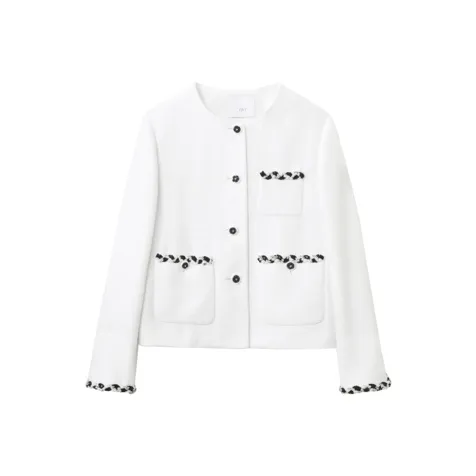 OVV Куртки Пальто Женские Айвори Белый