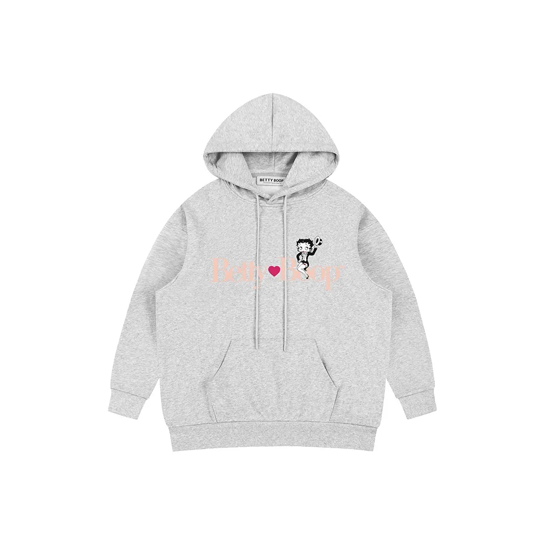 BETTY BOOP Sweatshirt Women's Heather Gray