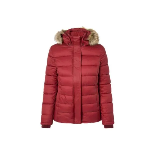 Pepe Jeans Женские Куртки Красного Цвета