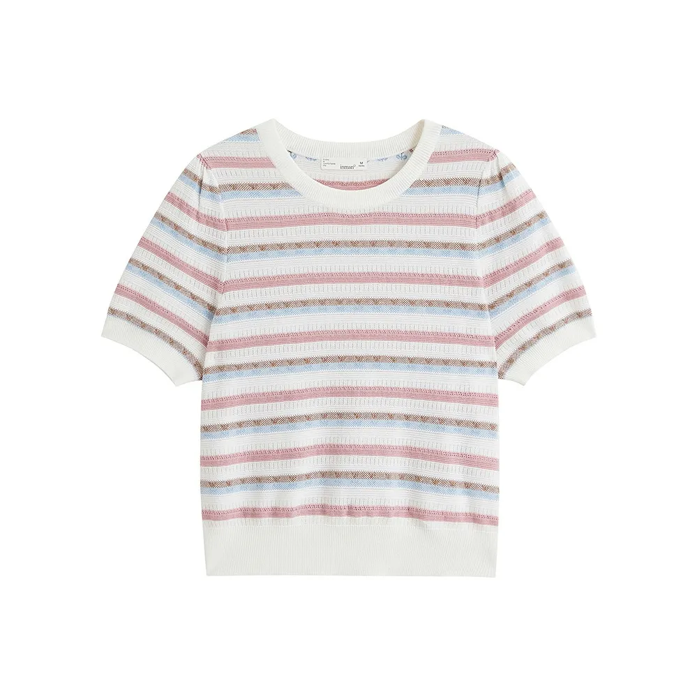 Inman Трикотаж Женский Радужный Полосы